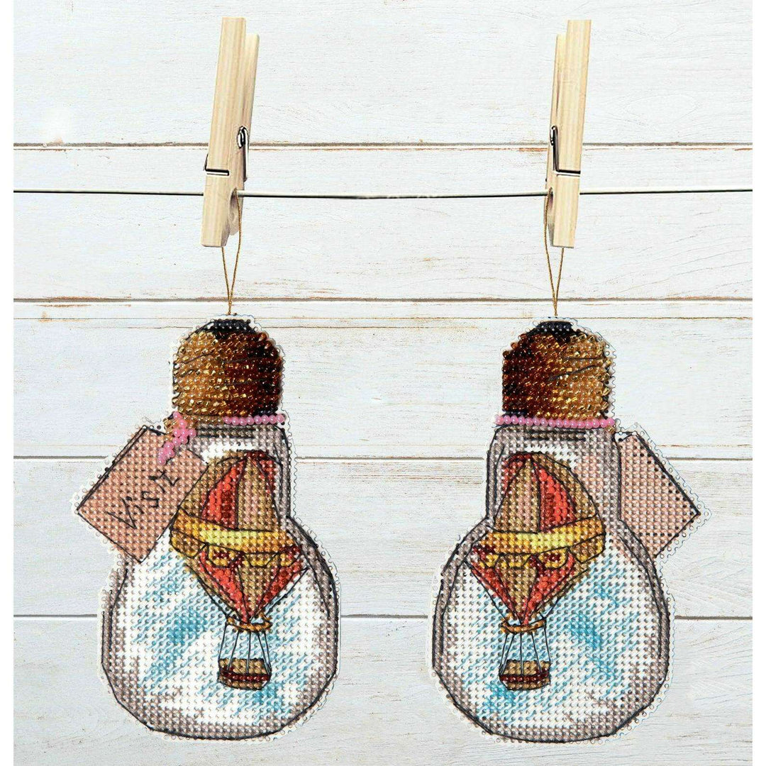 T-83 Counted cross stitch kit Crystal Art "Travel"
