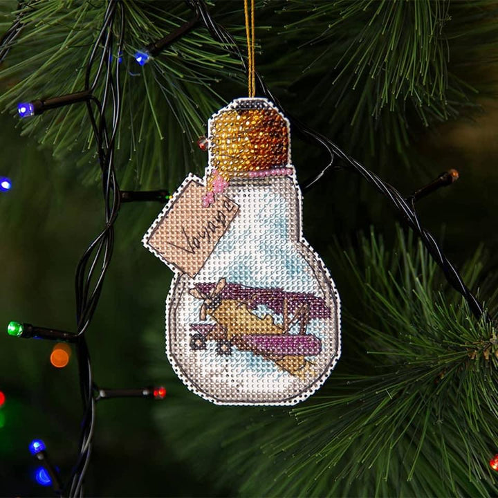 T-85C Counted cross stitch kit Crystal Art "Travel"