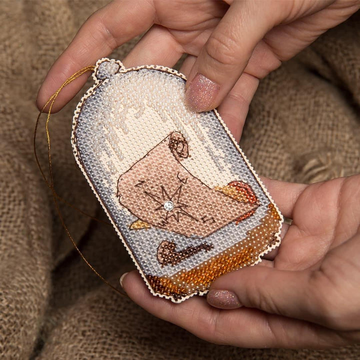 T-86C Counted cross stitch kit Crystal Art "In search of treasures"