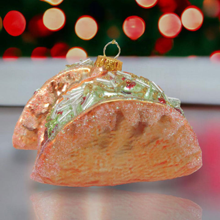 Taco Ornament Min/6 by December Diamonds 