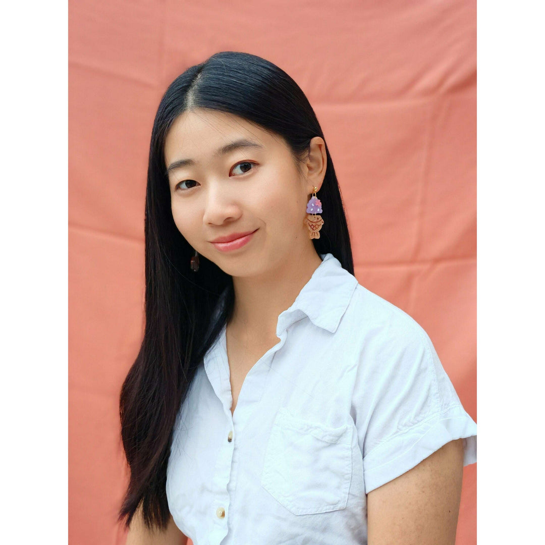 Taiyaki Ice Cream Earrings