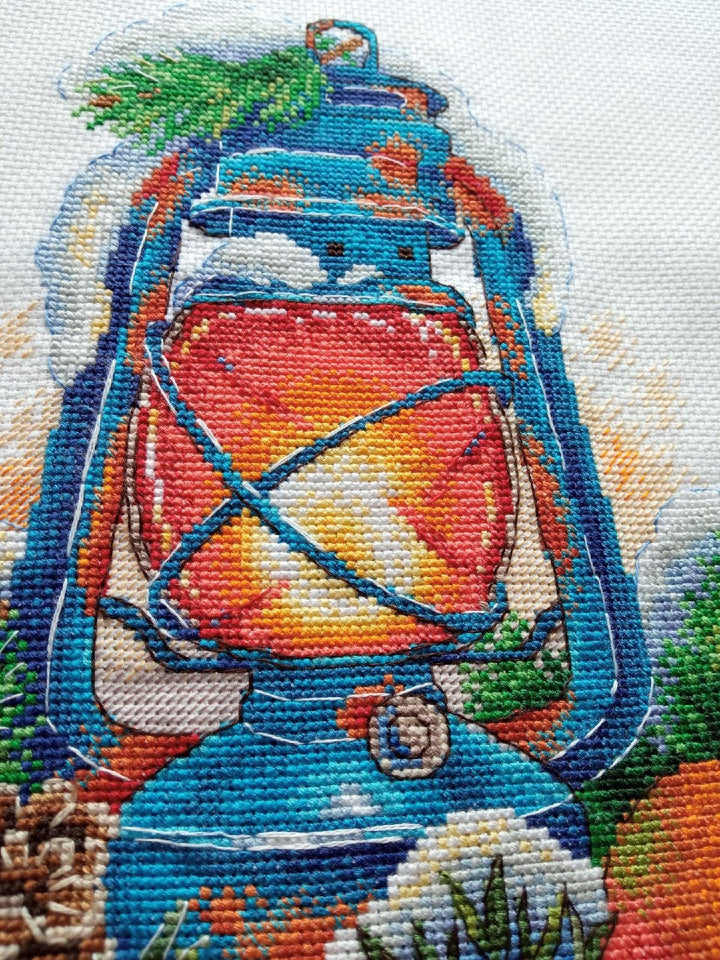 Tangerine Aroma SNV-757 Counted Cross Stitch Kit