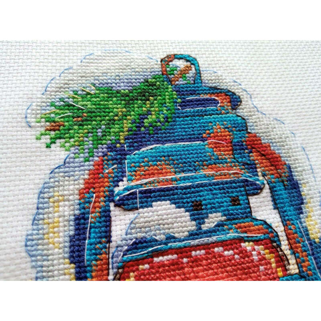 Tangerine Aroma SNV-757 Counted Cross Stitch Kit