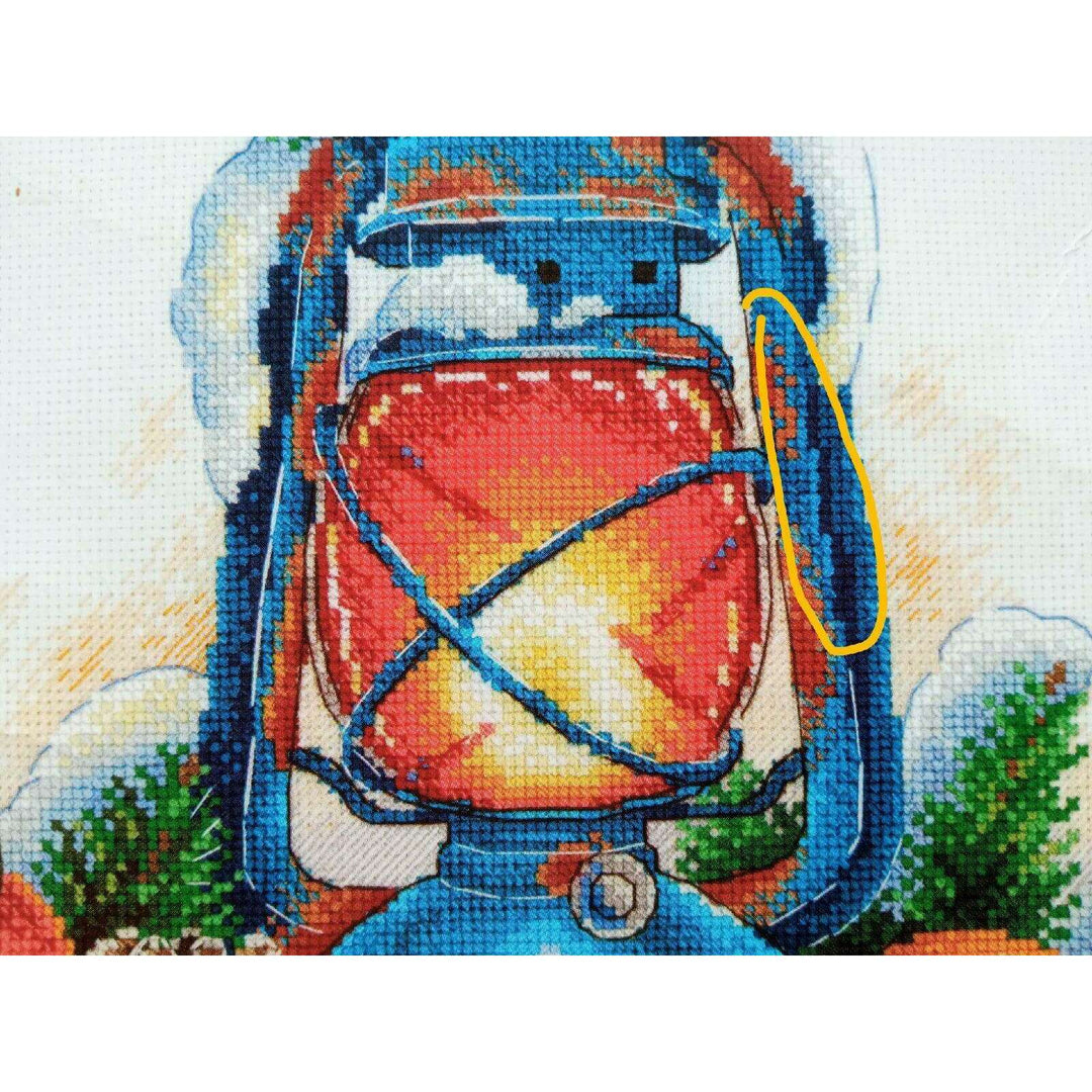 Tangerine Aroma SNV-757 Counted Cross Stitch Kit