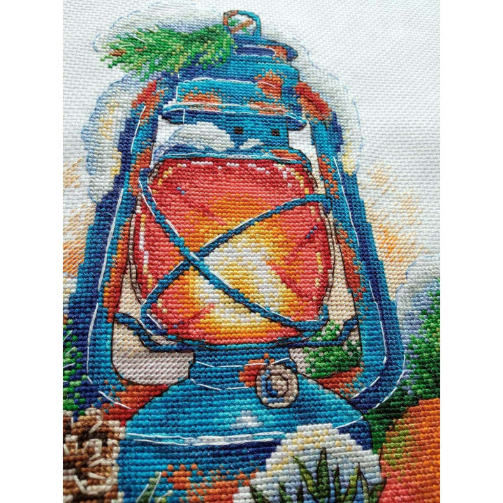 Tangerine Aroma SNV-757 Counted Cross Stitch Kit