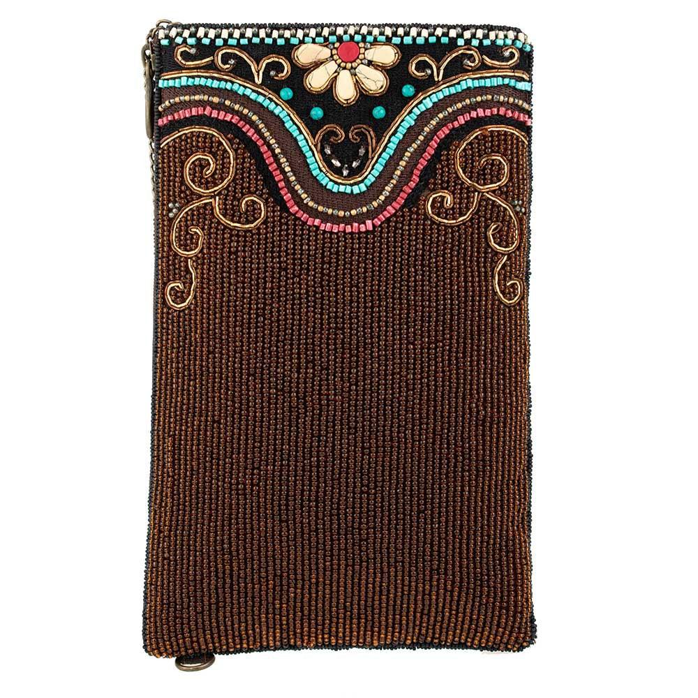 Tapestry Crossbody Phone Bag by Mary Frances image 1