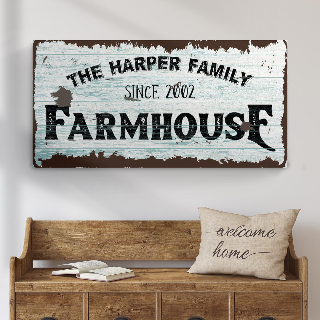 Family Farmhouse Sign IV