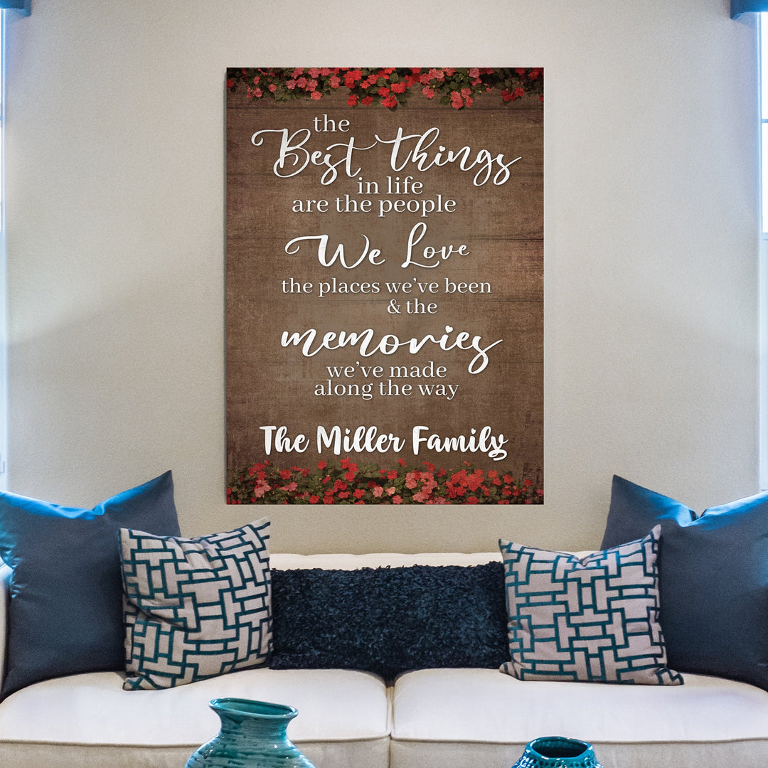 Best Things In Life Sign II