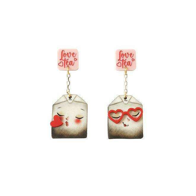 Tea of Love Earrings by LaliBlue - Quirks!