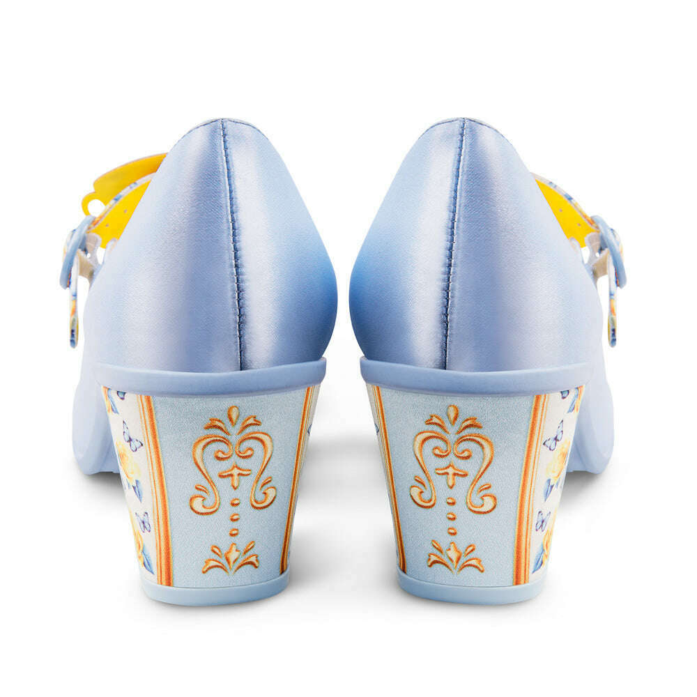 Tea Party Women's Mary Jane Mid Heels