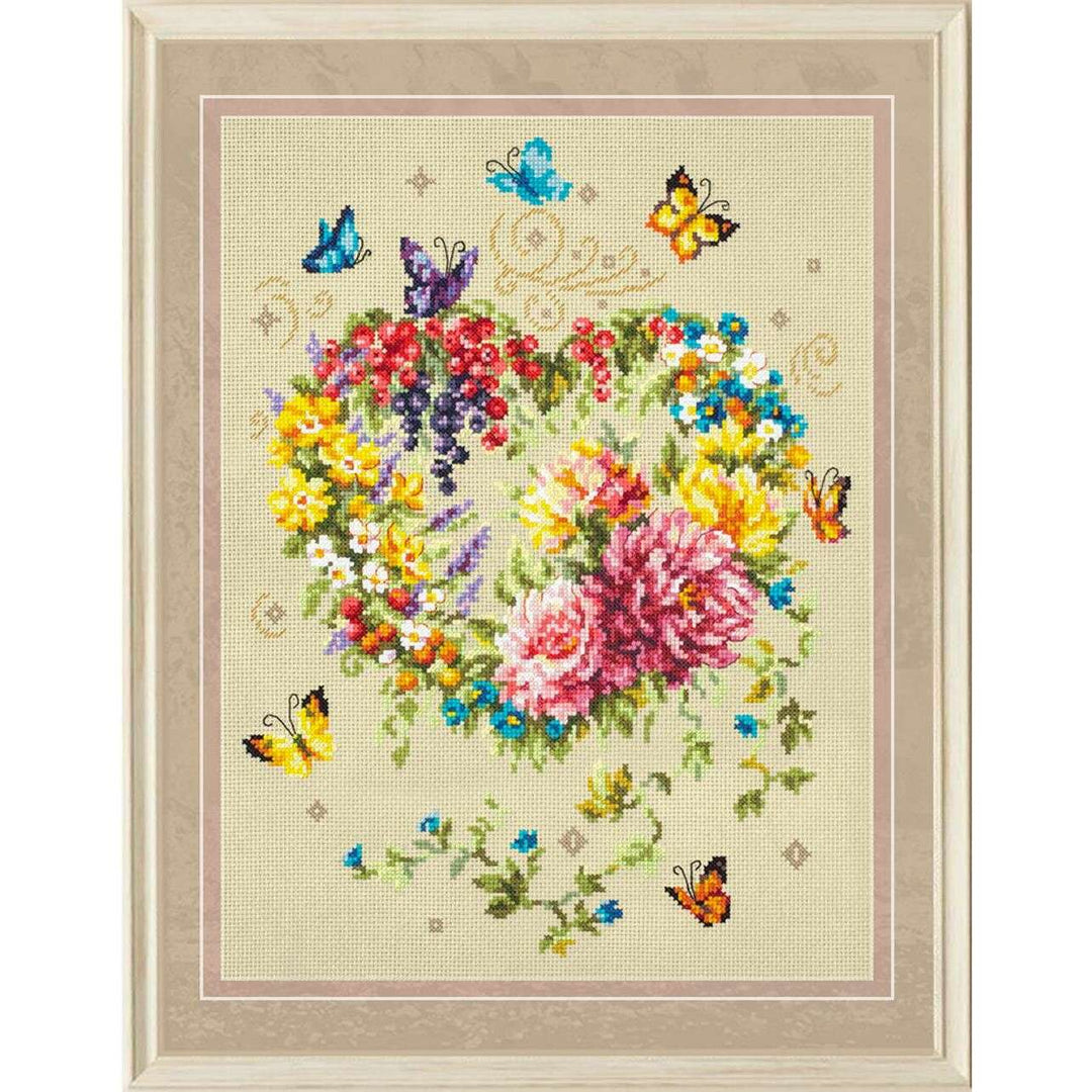 Tenderness of Your Heart 100-143 Counted Cross-Stitch Kit