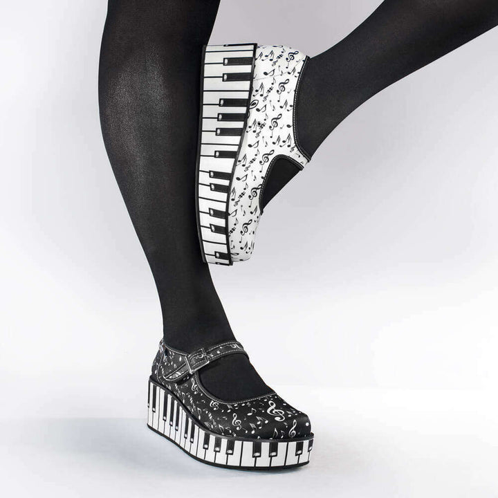 Thank You Music Women's Mary Jane Platforms