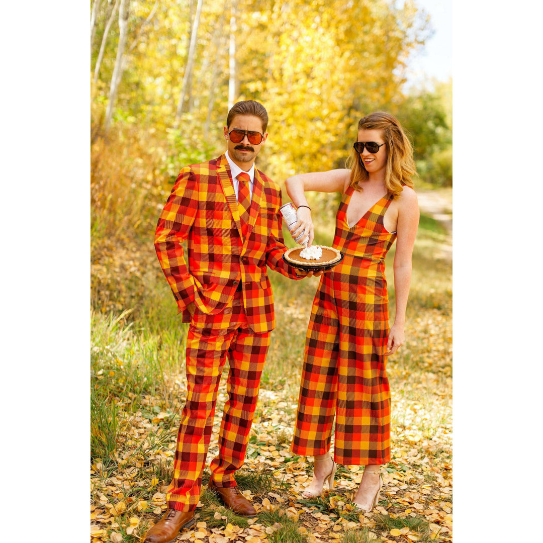 That 70s Suit | Thanksgiving Plaid Suit