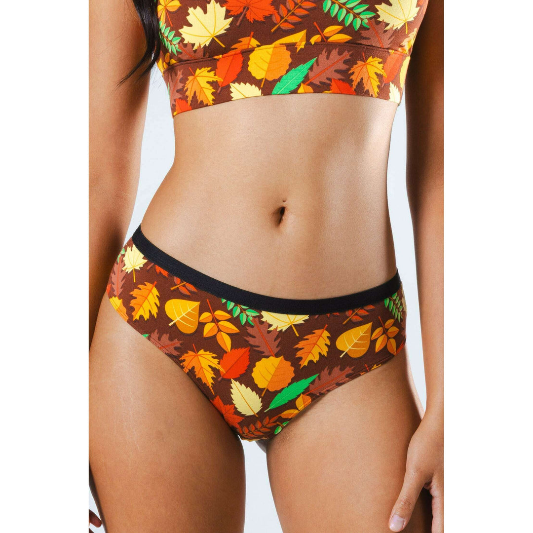 The Acorn Hoard | Fall Leaves Cheeky Underwear