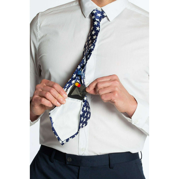 The Alpha | American Flag Ultimate Pocket Tie