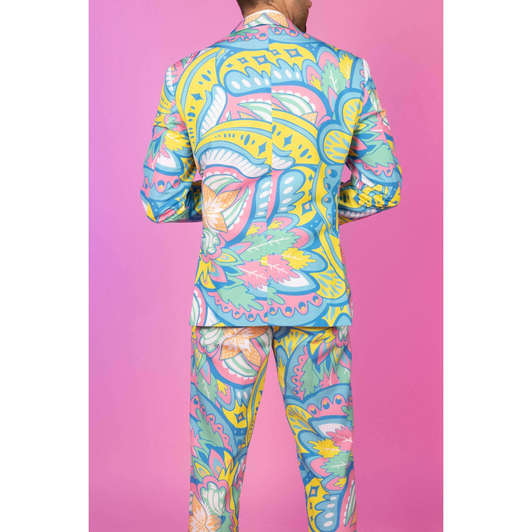 The April Showers | Abstract Paisley Suit