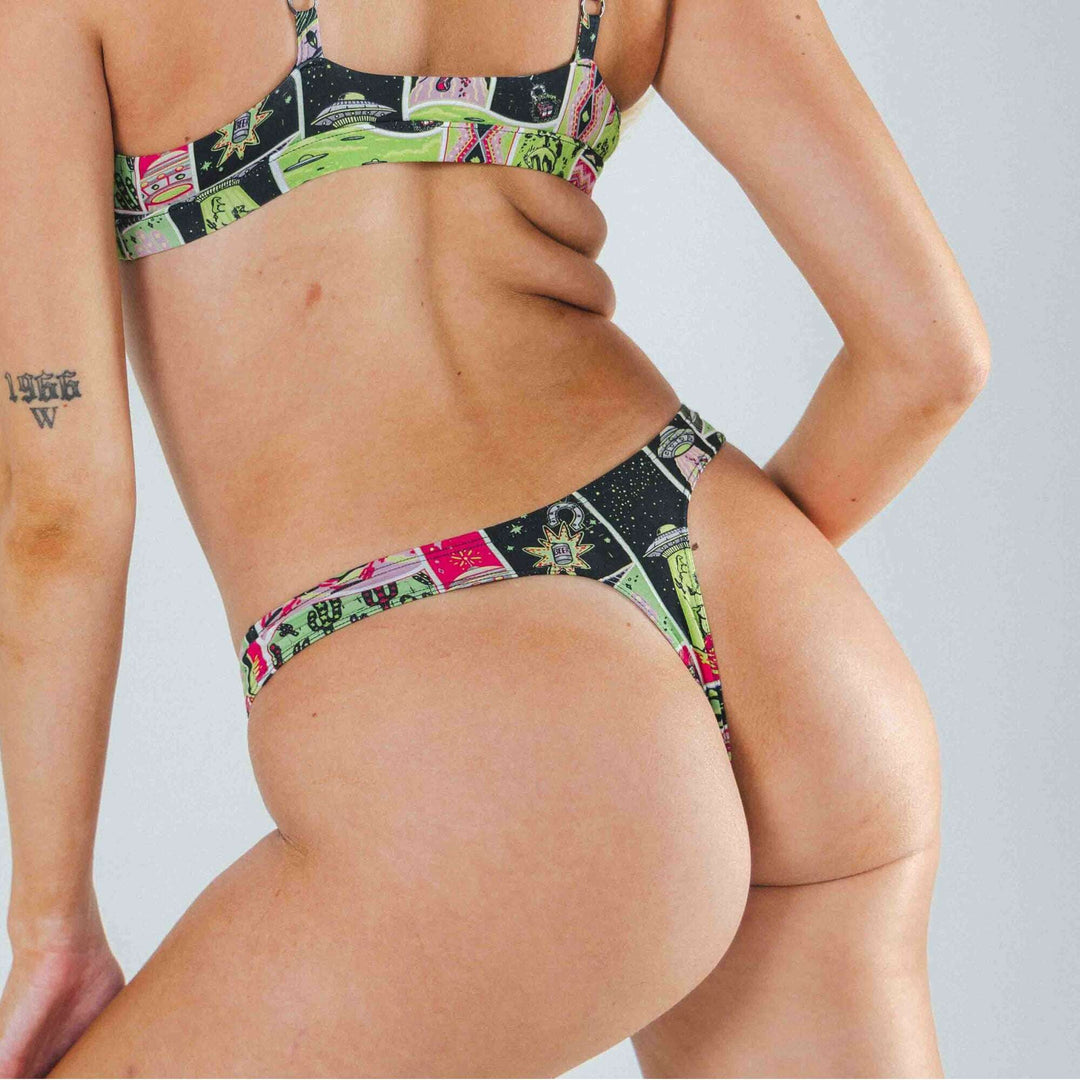 The Area 51 | Retro-Futuristic Alien MicroModal Thong