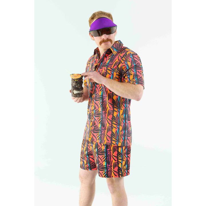 The Bay Breeze | Tropical Neon Hawaiian Shirt