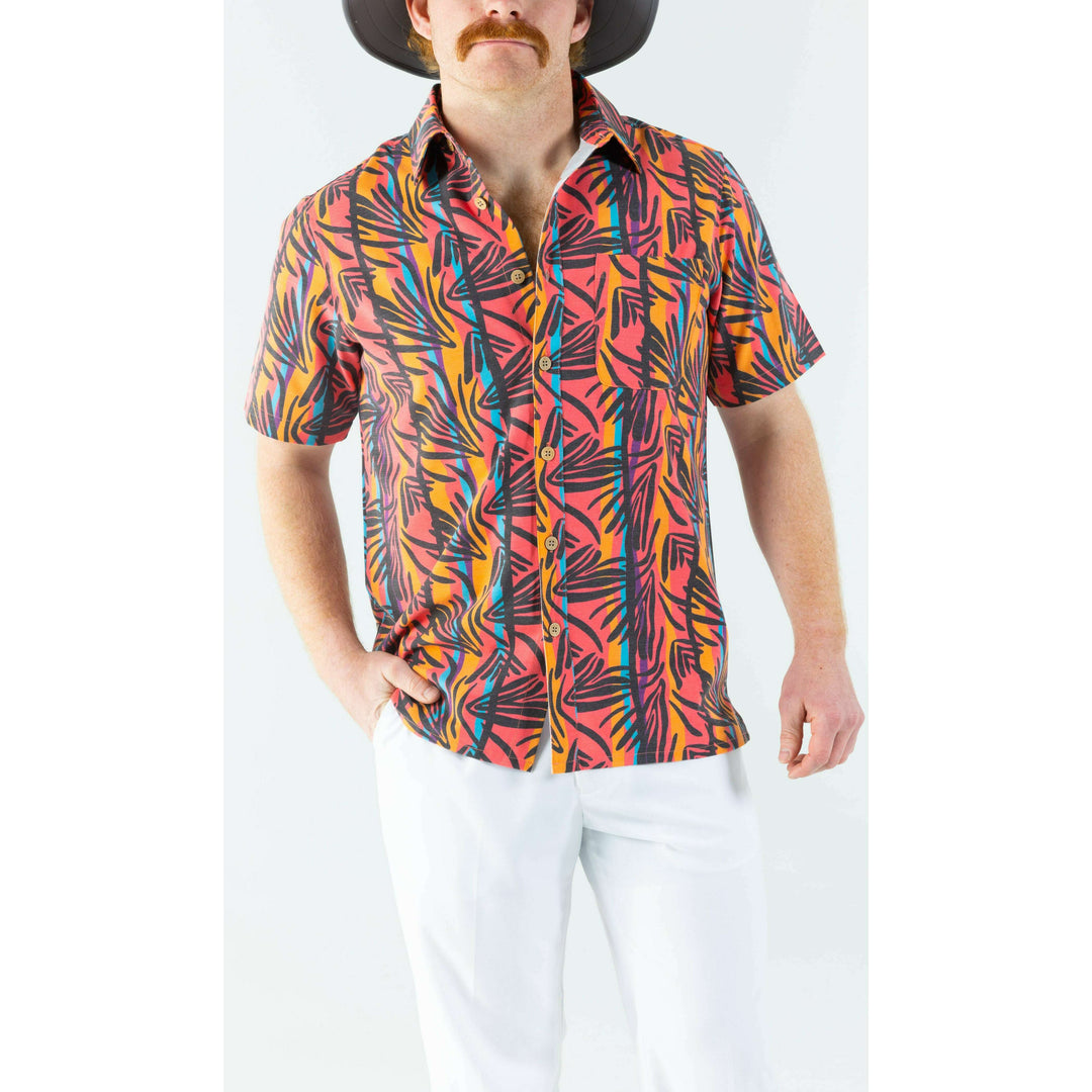The Bay Breeze | Tropical Neon Hawaiian Shirt