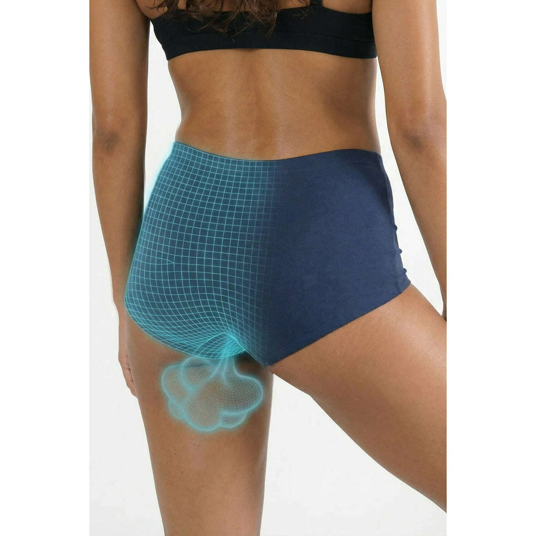 The Big Blue | Navy Fart Proof Boyshort Underwear