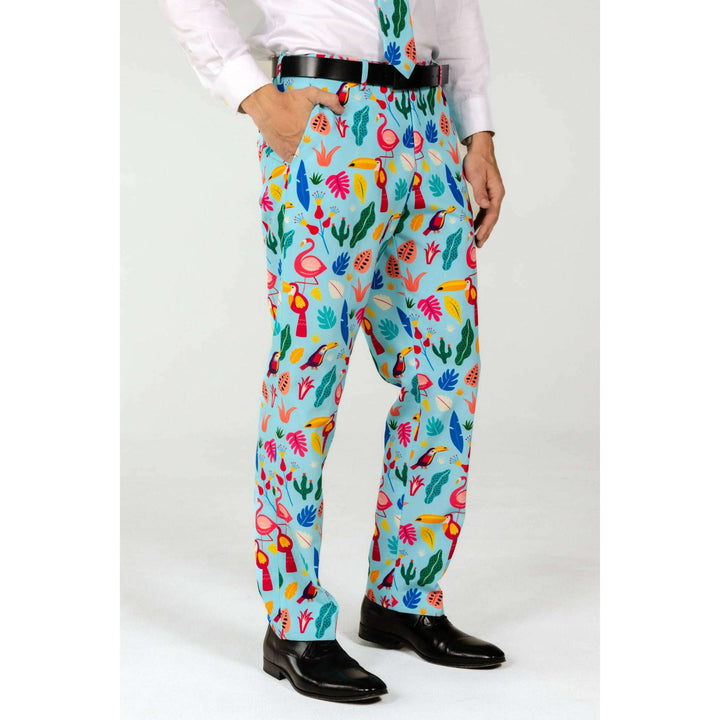 The Birds Of Paradise | Tropical Bird Suit Blazer