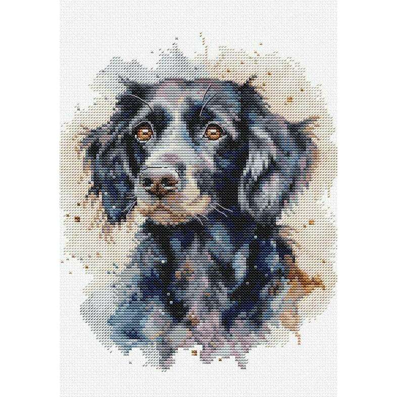 The Border Collie BC213L Counted Cross-Stitch Kit