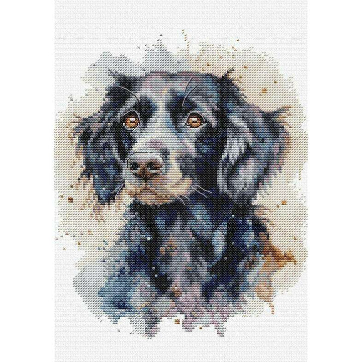 The Border Collie BC213L Counted Cross-Stitch Kit