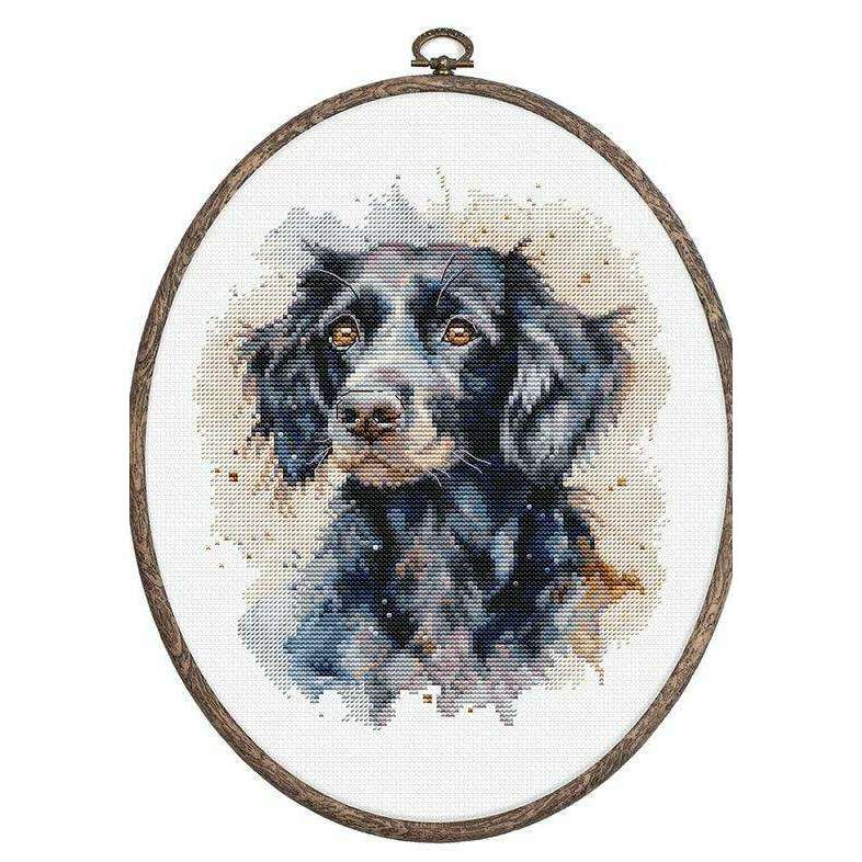 The Border Collie BC213L Counted Cross-Stitch Kit