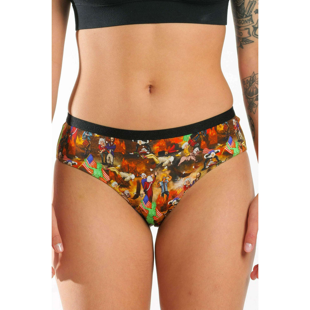 The Boston Tea Bag Party | Patriotic Modal Cheeky Underwear