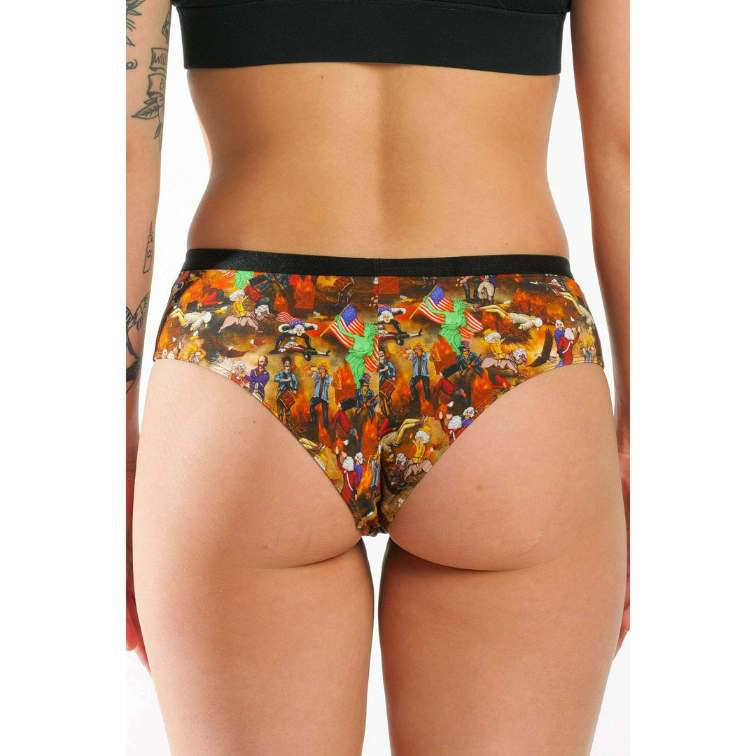 The Boston Tea Bag Party | Patriotic Modal Cheeky Underwear