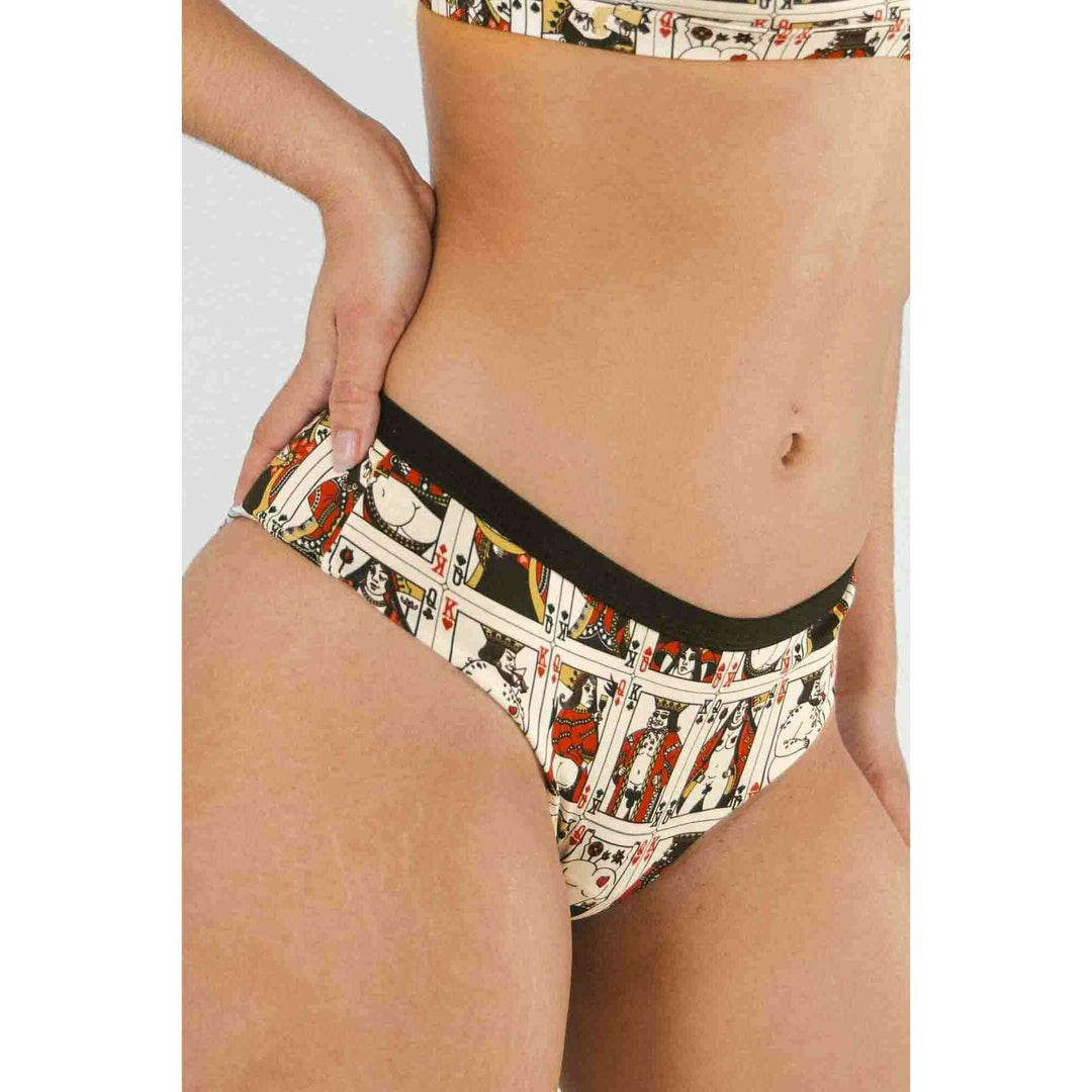 The Bottomless Blackjack | Vintage Playing Cards Cheeky Underwear
