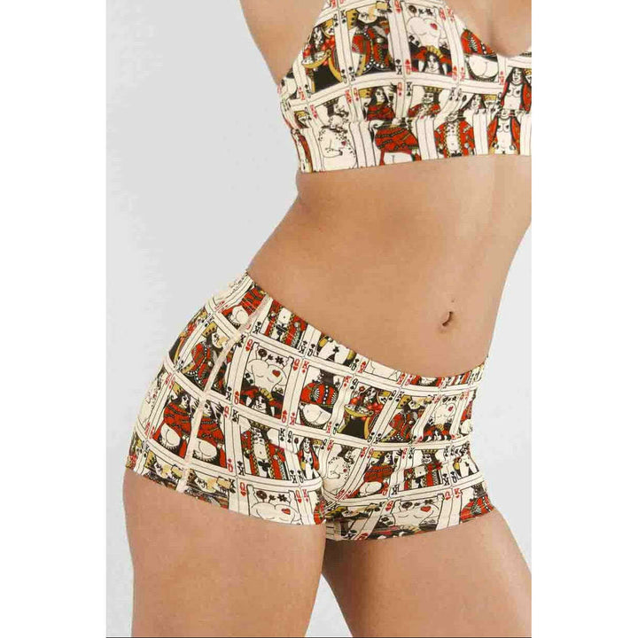 The Bottomless Blackjack | Vintage Playing Cards Modal Boyshort Underwear