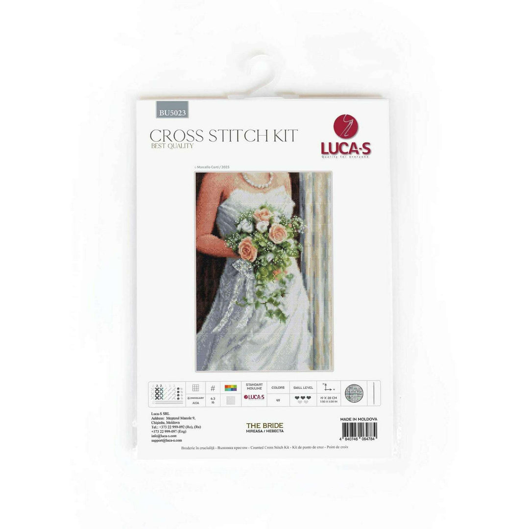 The Bride BU5023L Counted Cross-Stitch Kit