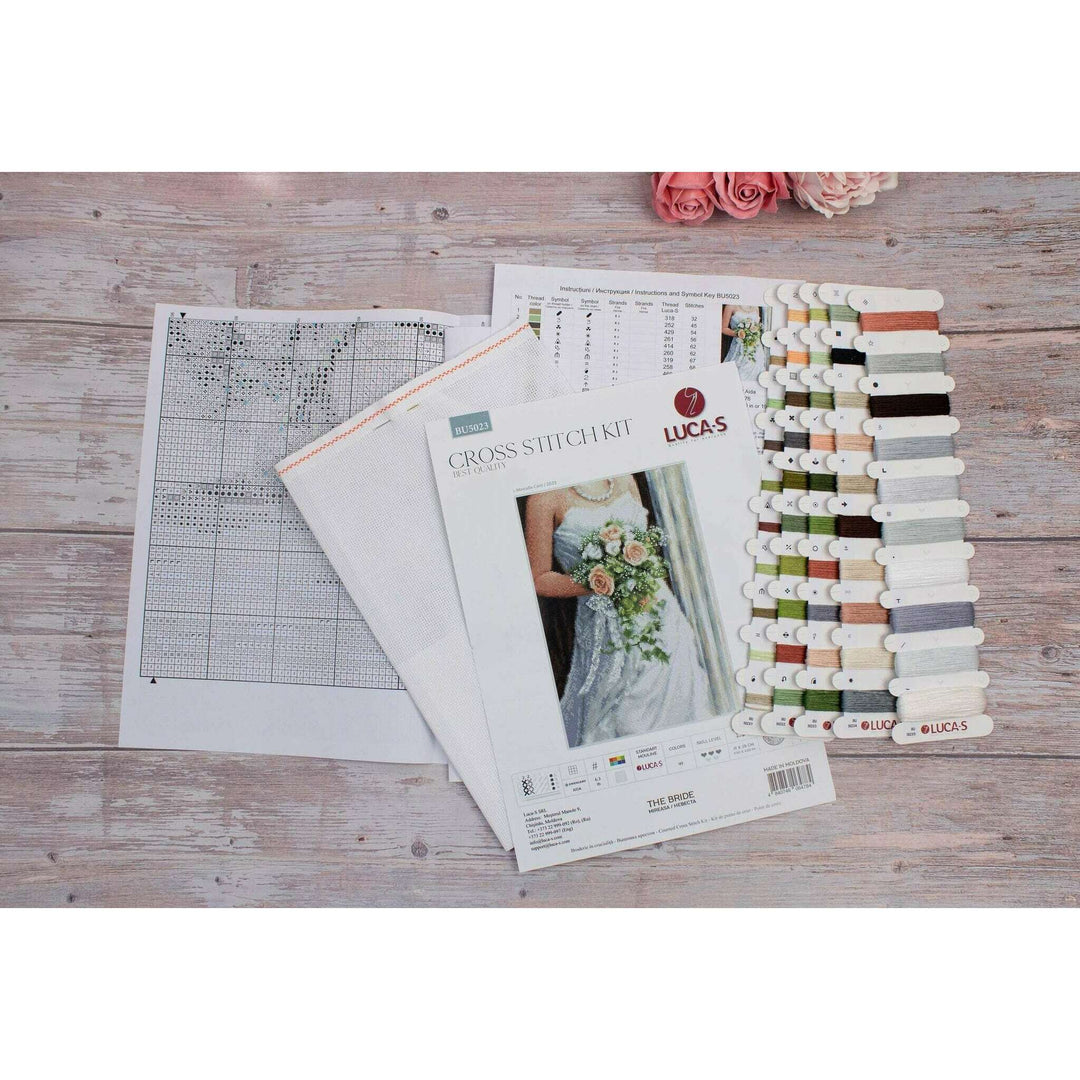 The Bride BU5023L Counted Cross-Stitch Kit
