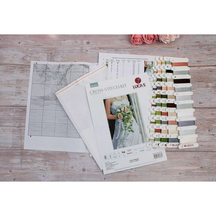 The Bride BU5023L Counted Cross-Stitch Kit