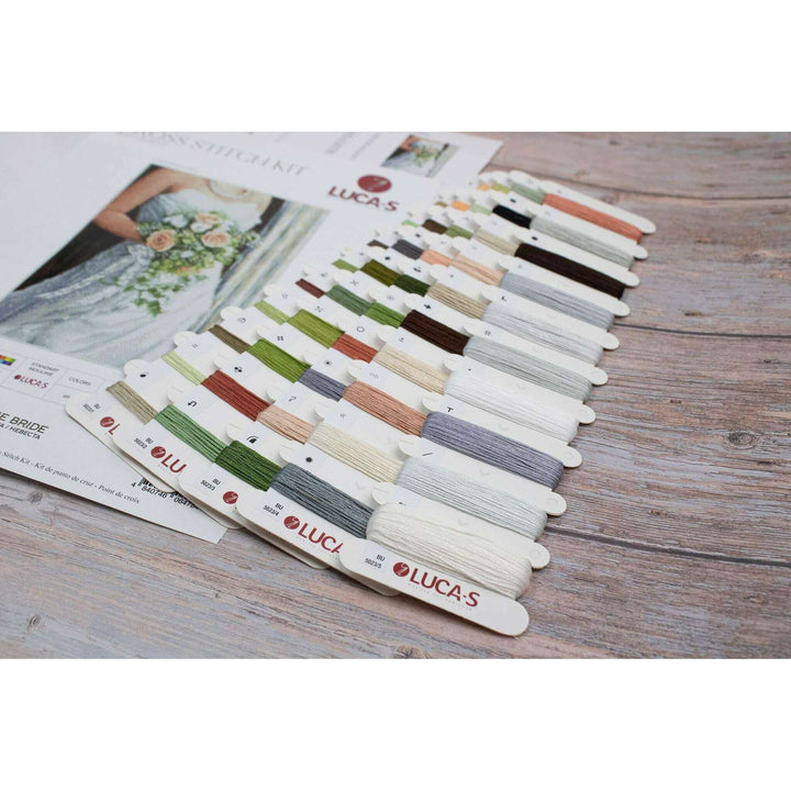 The Bride BU5023L Counted Cross-Stitch Kit