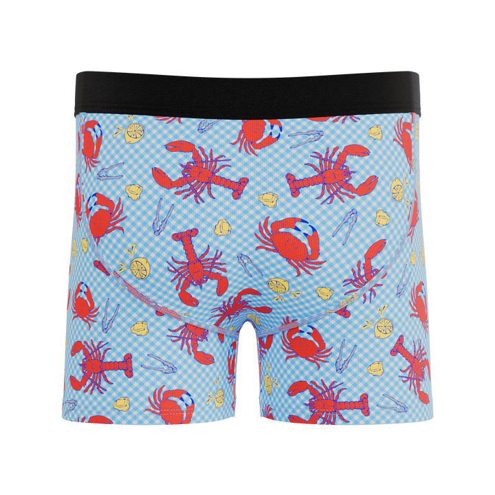 The Cajun Cookout | Summer Crabs Boy's Boxer Briefs