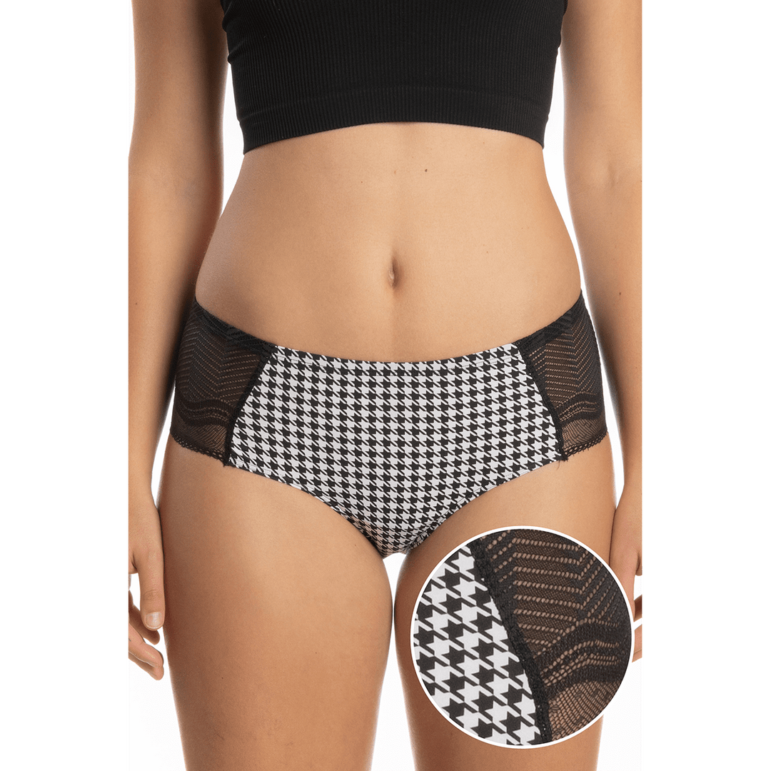 The Canine's Canine | Houndstooth Lace Bikini