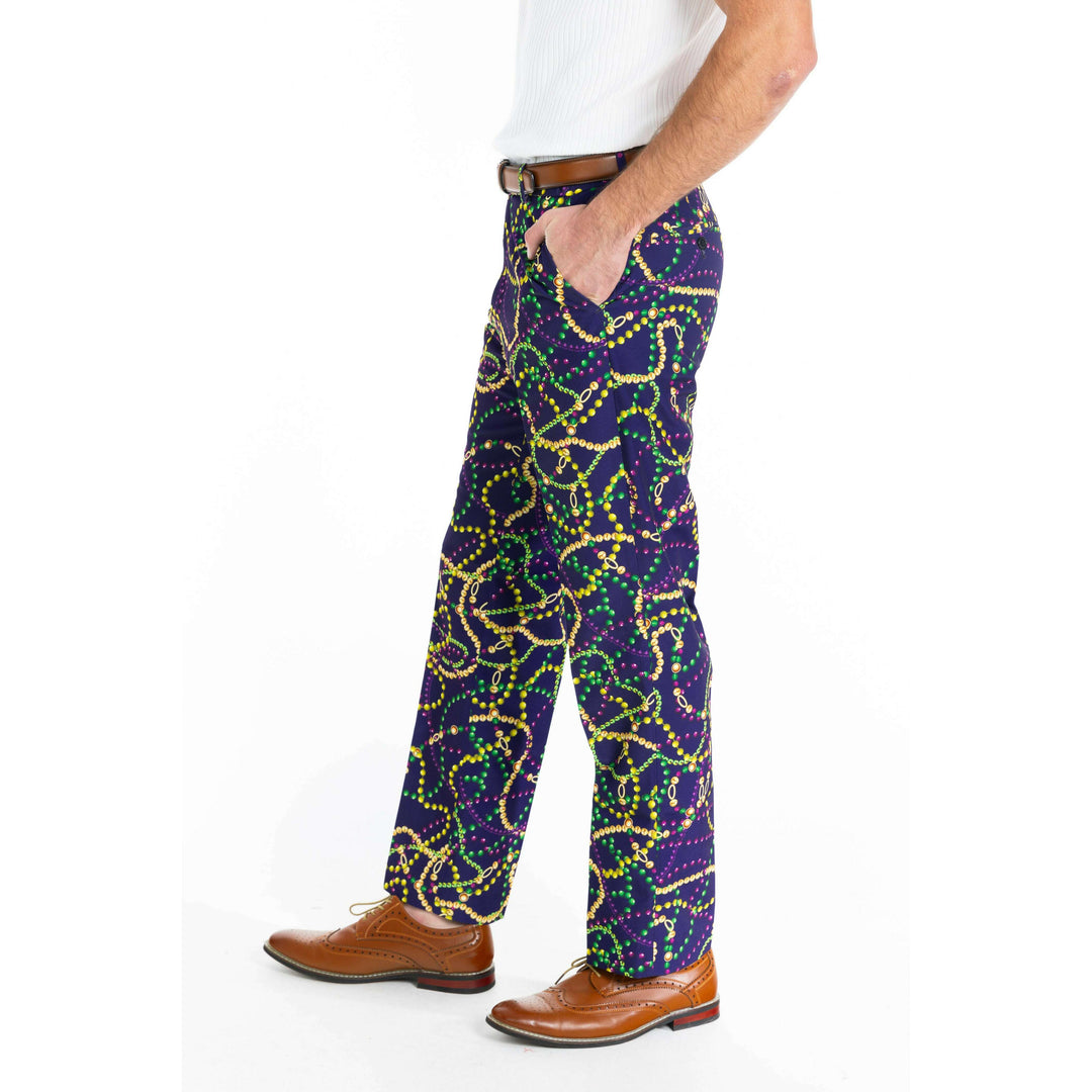 The Carnival Krewe | Mardi Gras Beads Suit Pants