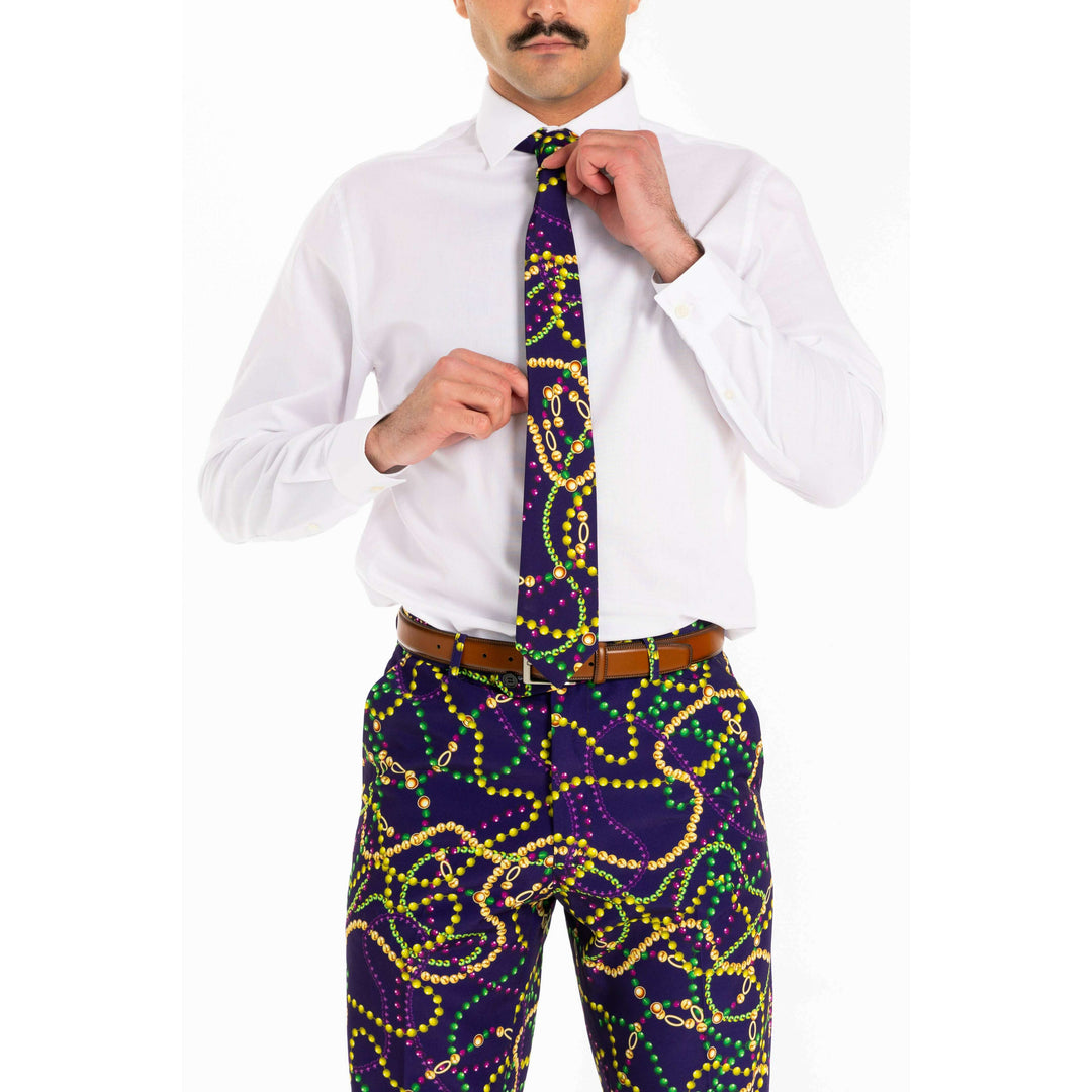 The Carnival Krewe | Mardi Gras Beads Tie