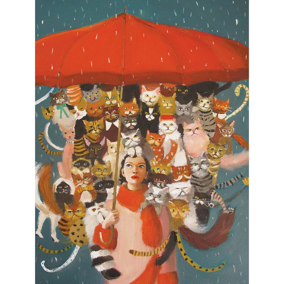 The Cat Countess Puzzle Featuring Artwork of Janet Hill
