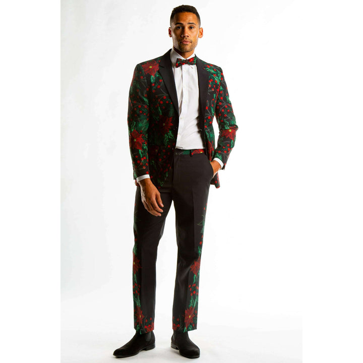 The Centerpiece | Poinsettia Ugly Christmas Suit