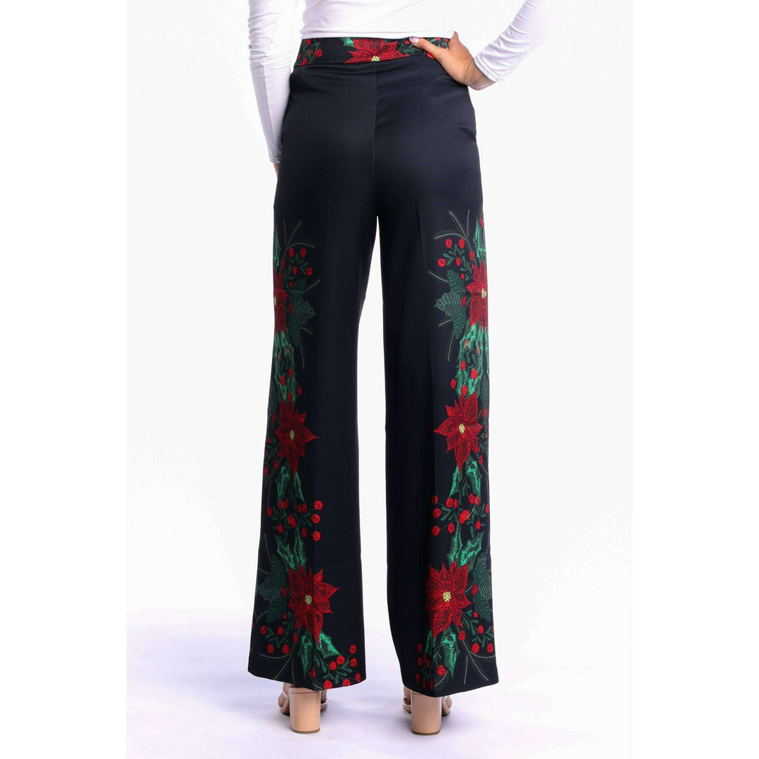 The Centerpiece | Poinsettia Women's Christmas Suit Pant