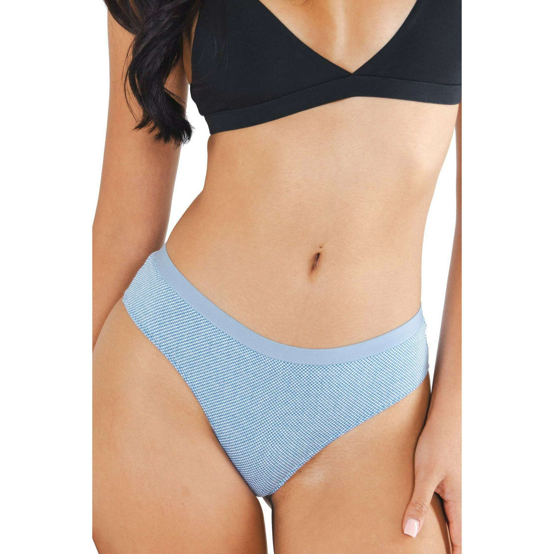 The Chambray All Day | Blue Chambray Cheeky Underwear