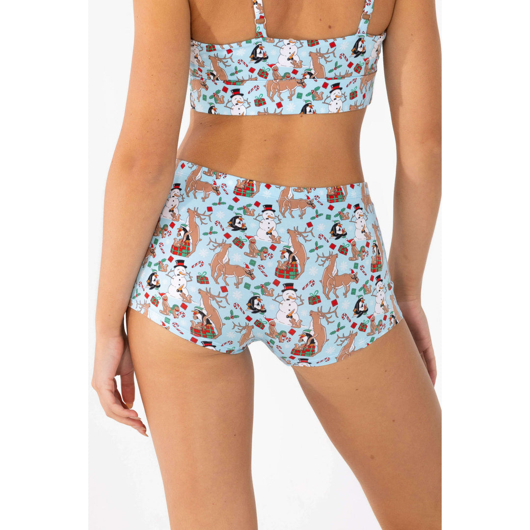 The Christmas Key Party | Christmas Characters Modal Boyshort Underwear