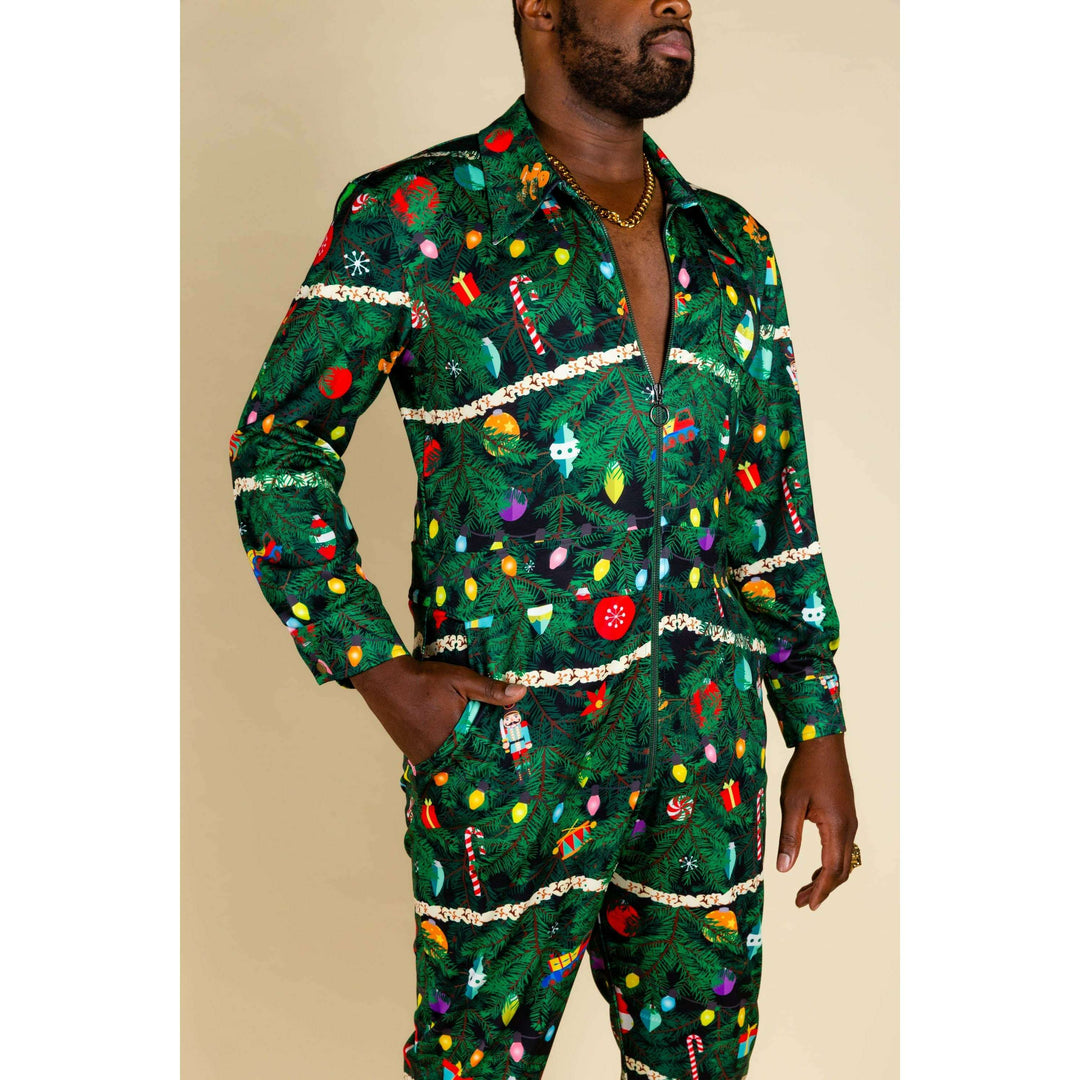 The Christmas Tree Camo | Christmas Tree Print Christmas Flight Suit