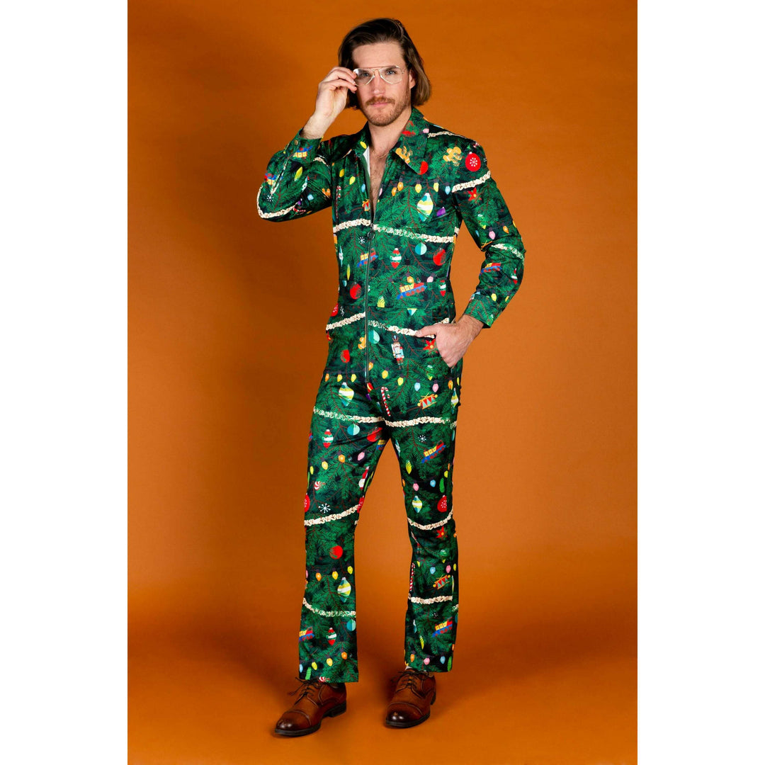 The Christmas Tree Camo | Christmas Tree Print Christmas Flight Suit
