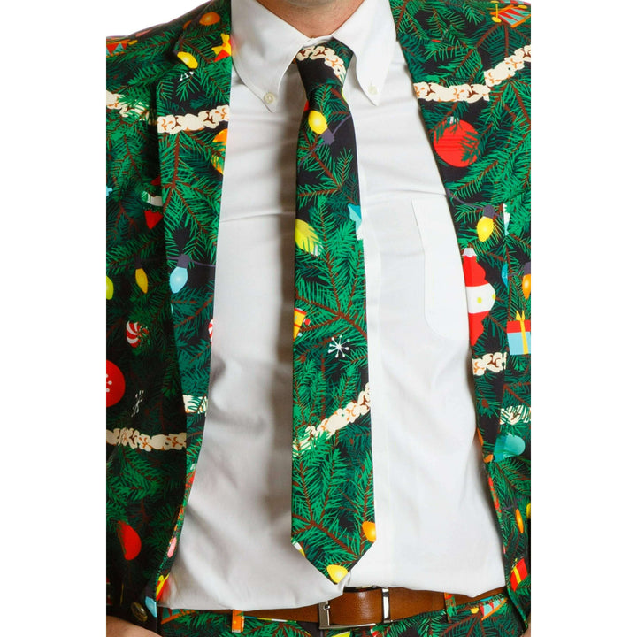 The Christmas Tree Camo | Christmas Tree Print Tie