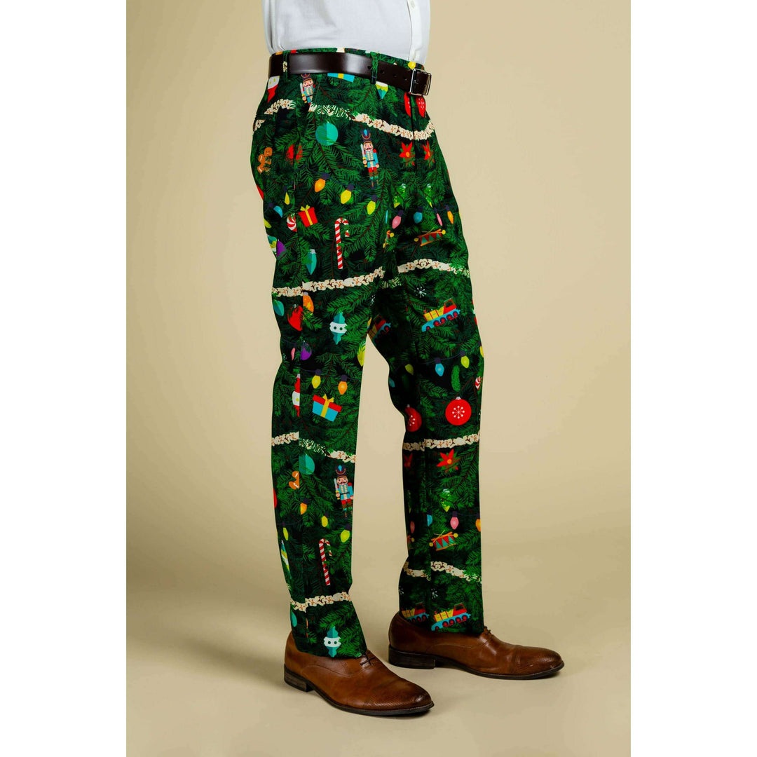 The Christmas Tree Camo | Men's Christmas Tree Print Pants