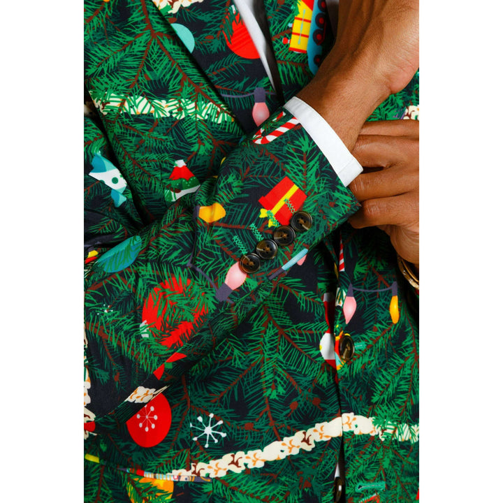 The Christmas Tree Camo | Mens Christmas Tree Print Suit
